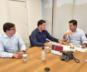  COASUL APRESENTA DEMANDAS AO SECRET&Aacute;RIO GUTO SILVA E AO DEPUTADO GUGU BUENO