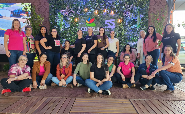  Coordenadoras dos grupos femininos da Coasul participaram de uma imersão de conhecimento 