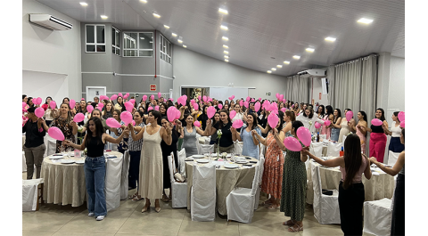 Comemoração em homenagem ao dia da mulher funcionaria 