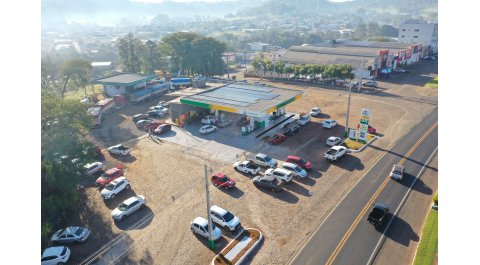 A  rede Coasul Postos Inaugura novo Posto em Salto do Lontra