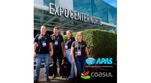 Coasul participa da APAS Show, maior feira de supermercados do mundo.